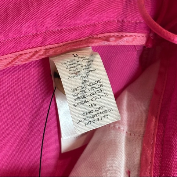 Forte Forte Viscose/Cupro Fluid Trousers NWT in Pink Spirit 2028 - Picture 9 of 11